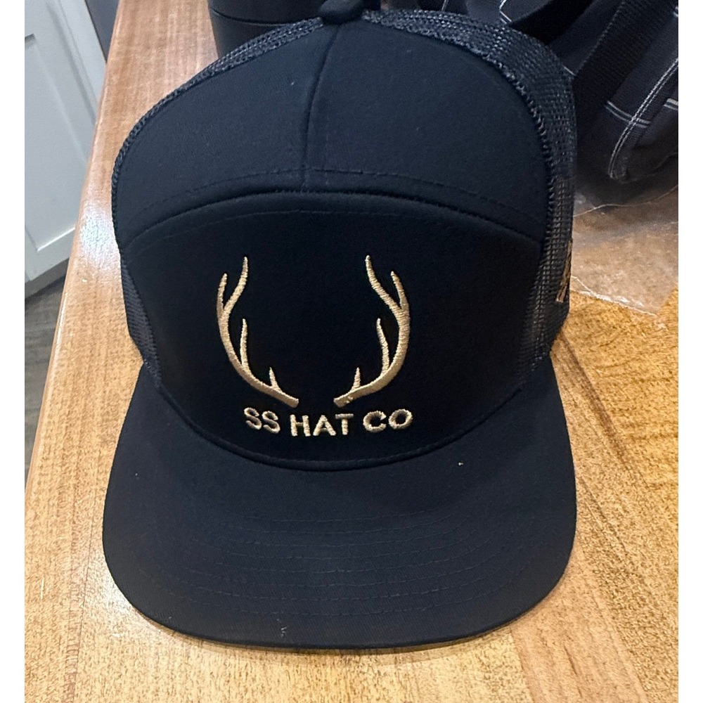 SS Hat Co 7-Panel Antler Trucker Hat